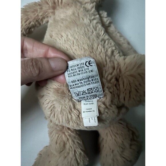 Jellycat Bashful Honey Bear Stuffed Animal Plush Soft Toy - Picture 5 of 7